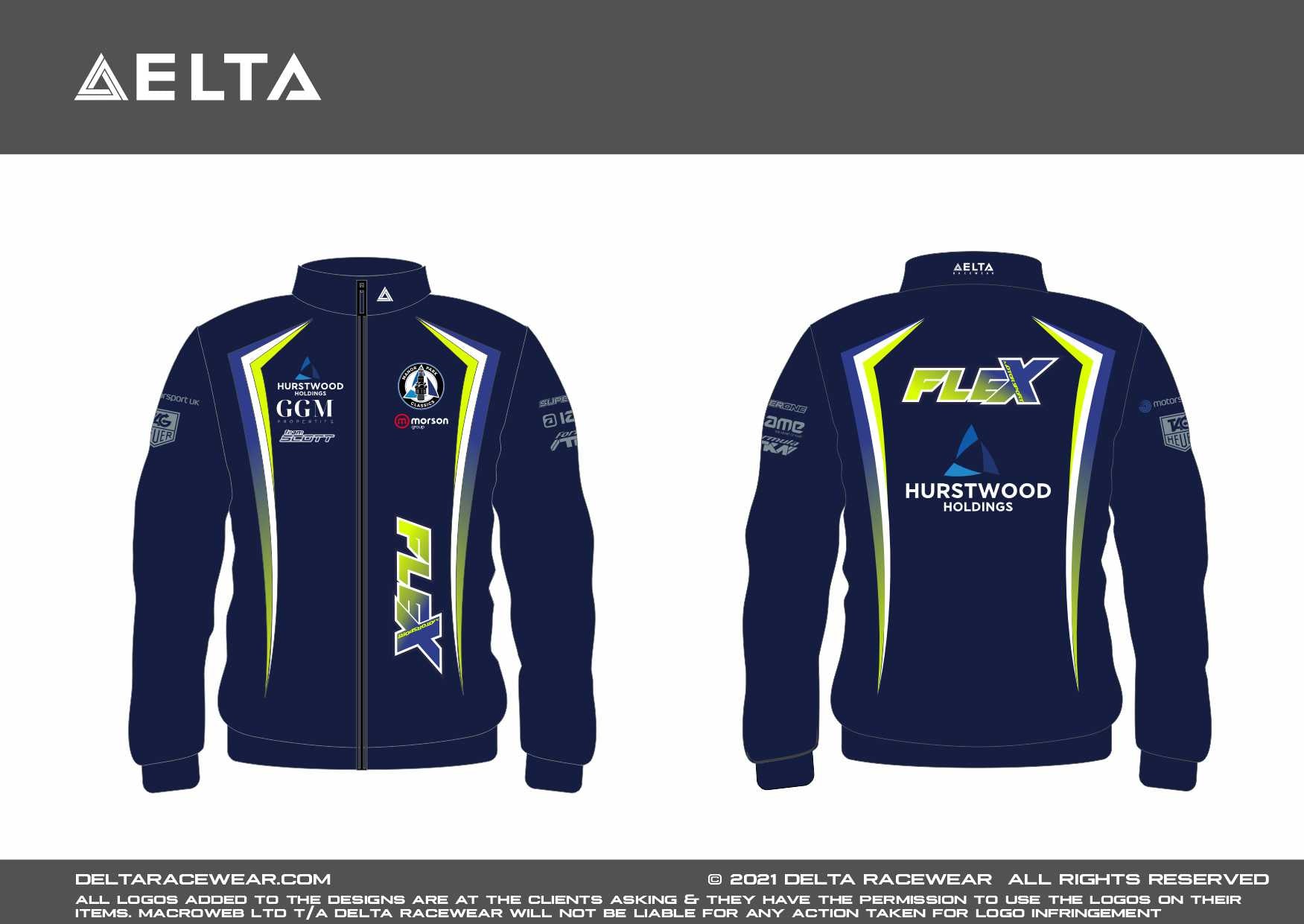 Flex Motorsport Sublimated Men's Track Top