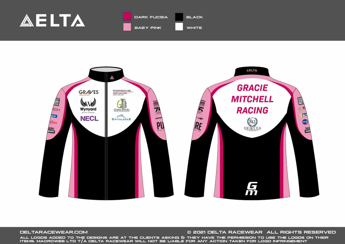 Gracie Mitchell Sublimated Kid's Softshell – Delta Racewear