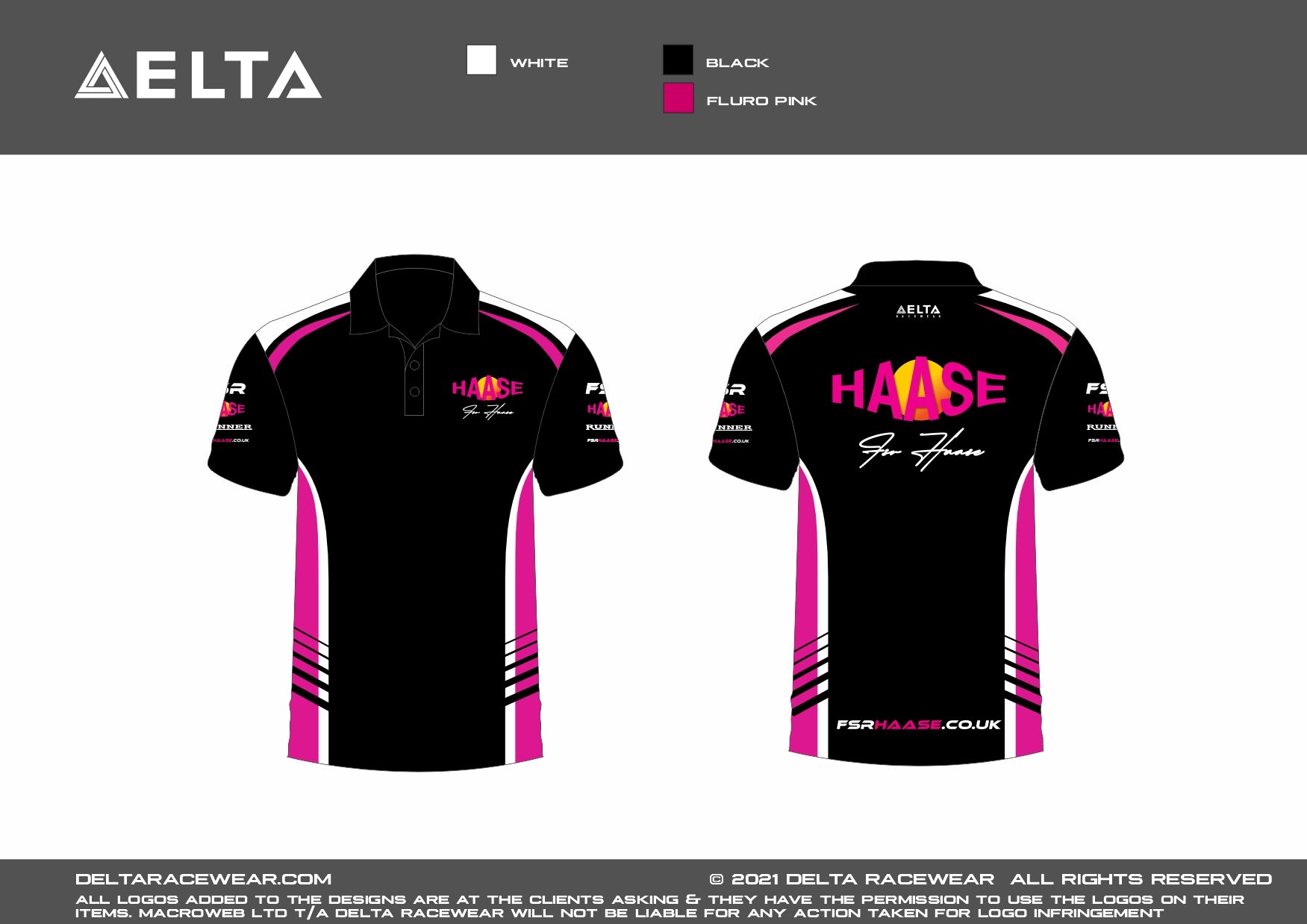 Official FSR Haase 2025 Sublimated Women's Polo Shirt