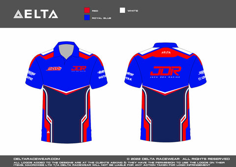 JDR Sublimated Men's Polo Shirt