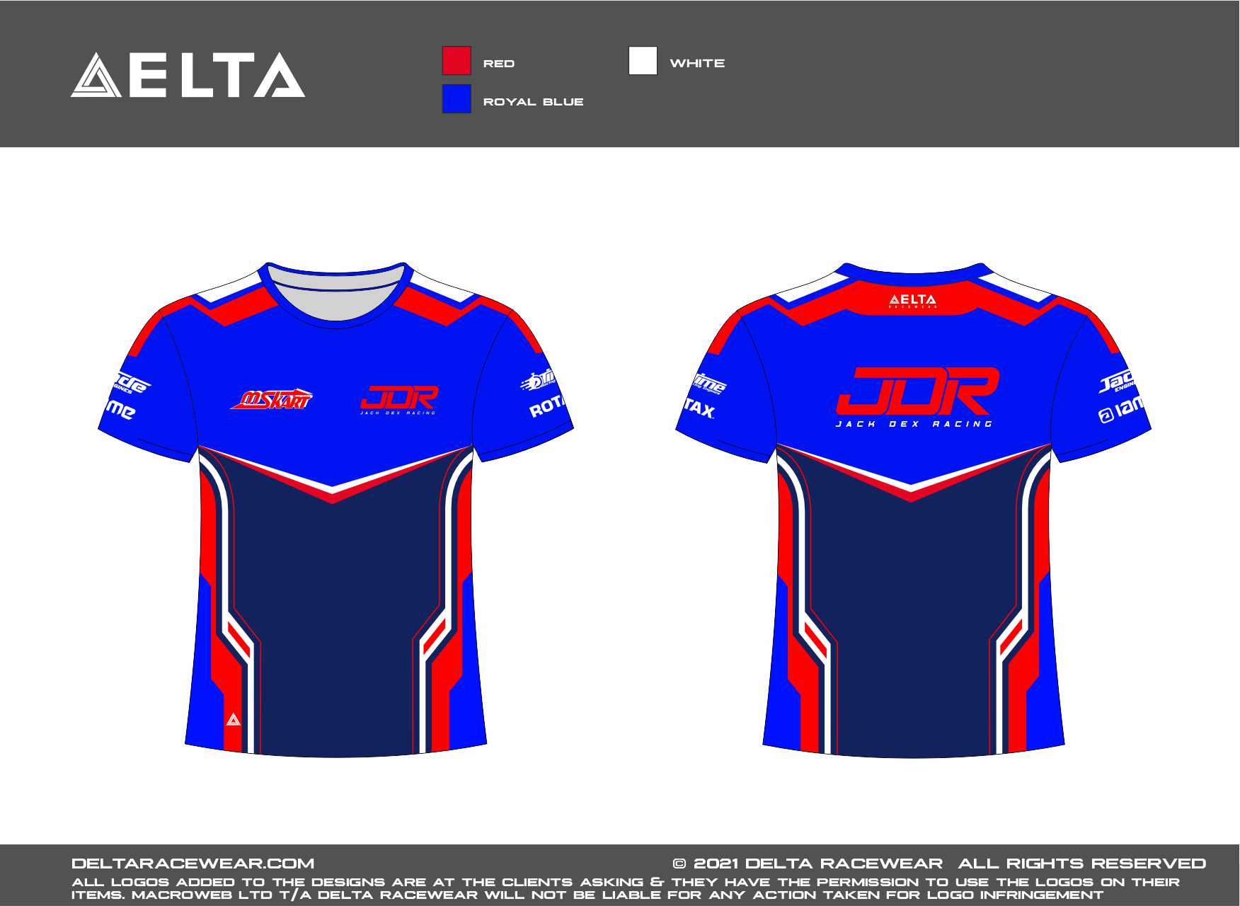 JDR Sublimated Men's T-Shirt