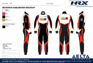 JWR Sublimated HRX Revotech Racesuit