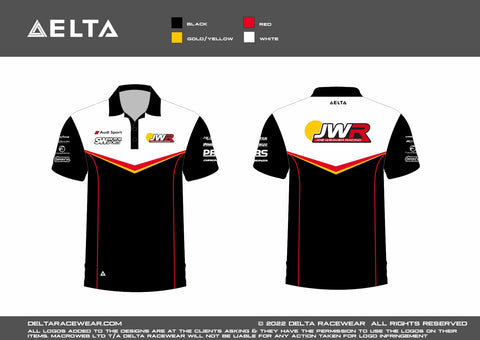 JWR Racing Sublimated Men's Polo Shirt