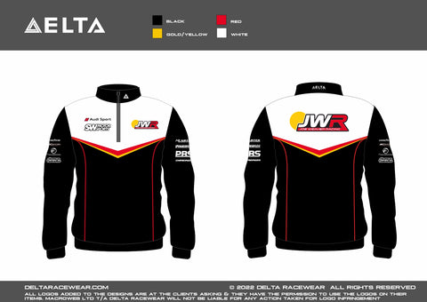 JWR Racing Sublimated Kid's Zip Neck Jumper