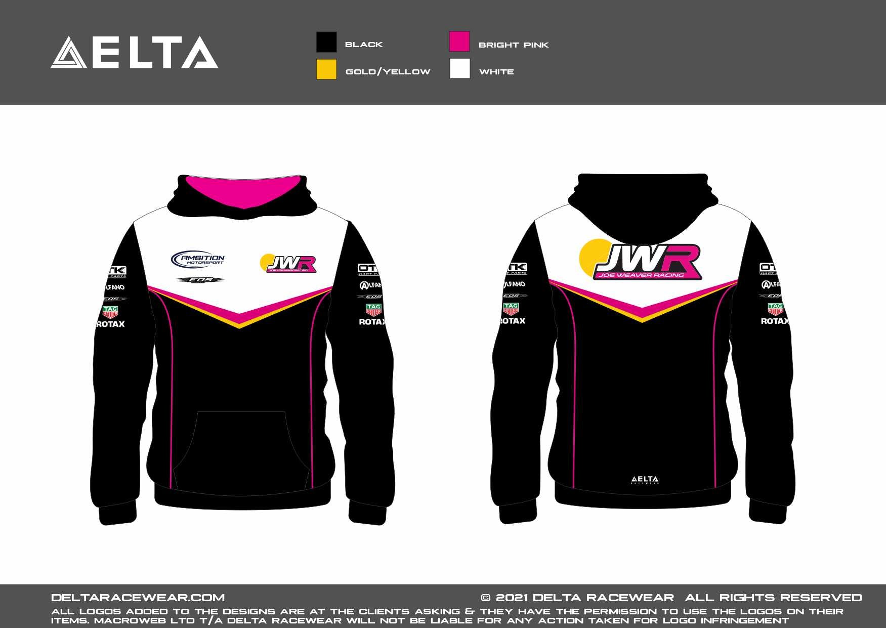 JWR Karting Sublimated Kid's Hoodie