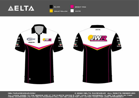 JWR Karting Sublimated Kid's Polo Shirt