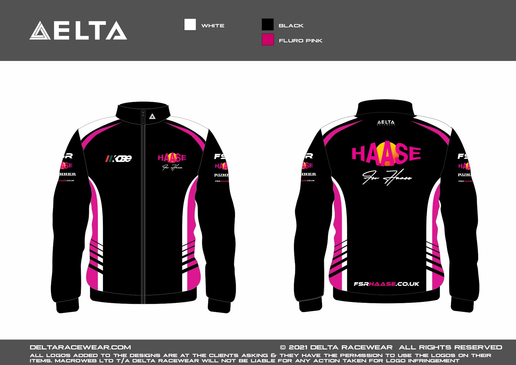 Kobe FSR Haase 2025 Sublimated Women's Track Top