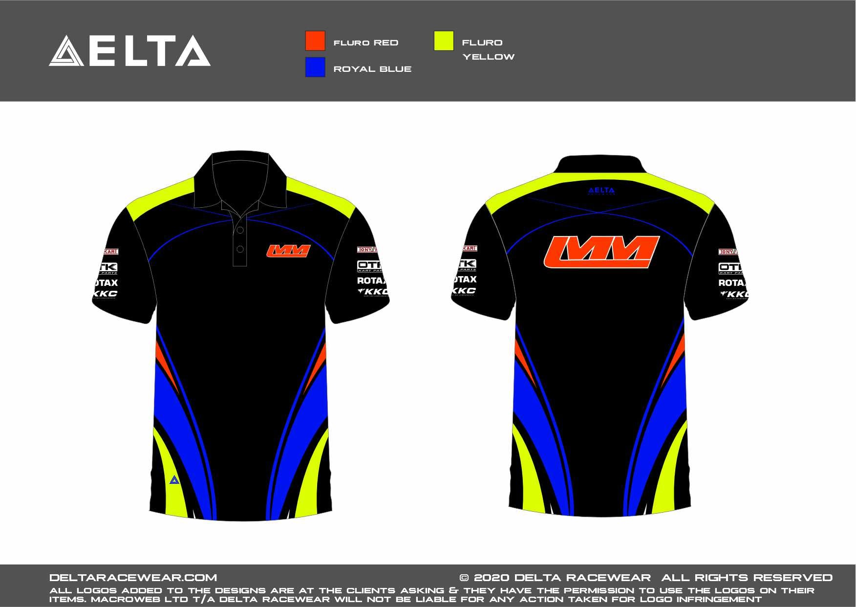 LMM Sublimated Men's Polo Shirt