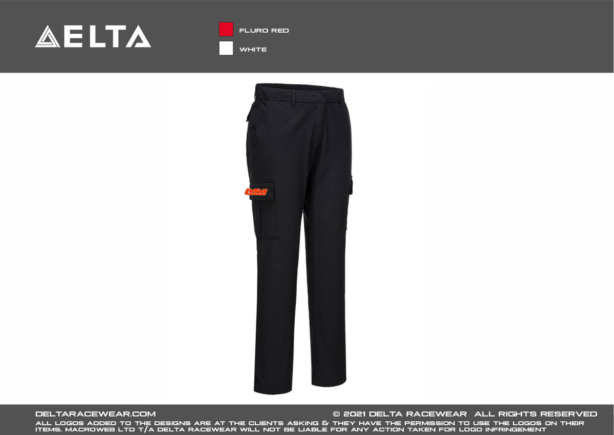 Lm Racewear LMM Embroidered Trousers – Delta Racewear