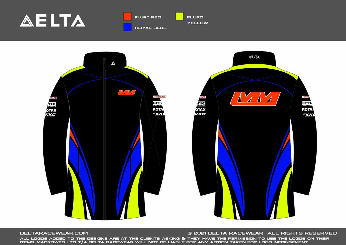 LMM Sublimated Kid's Winter Coat – Delta Racewear