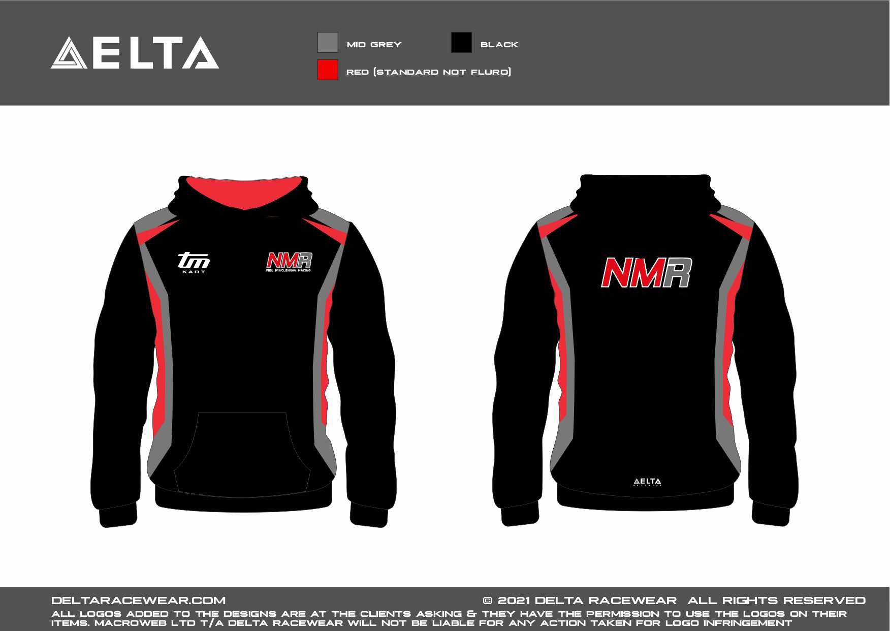 NMR Sublimated Kid's Hoodie