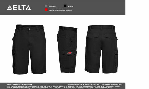 NMR Embroidered Shorts