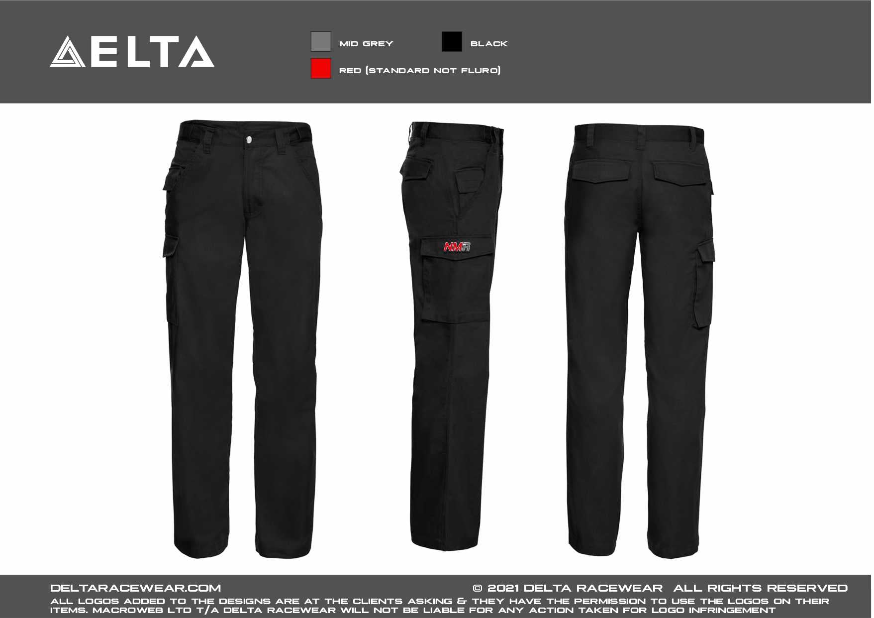 NMR Embroidered Trousers