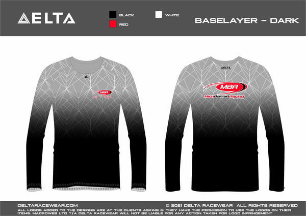 MBR Sublimated Kid's Baselayer