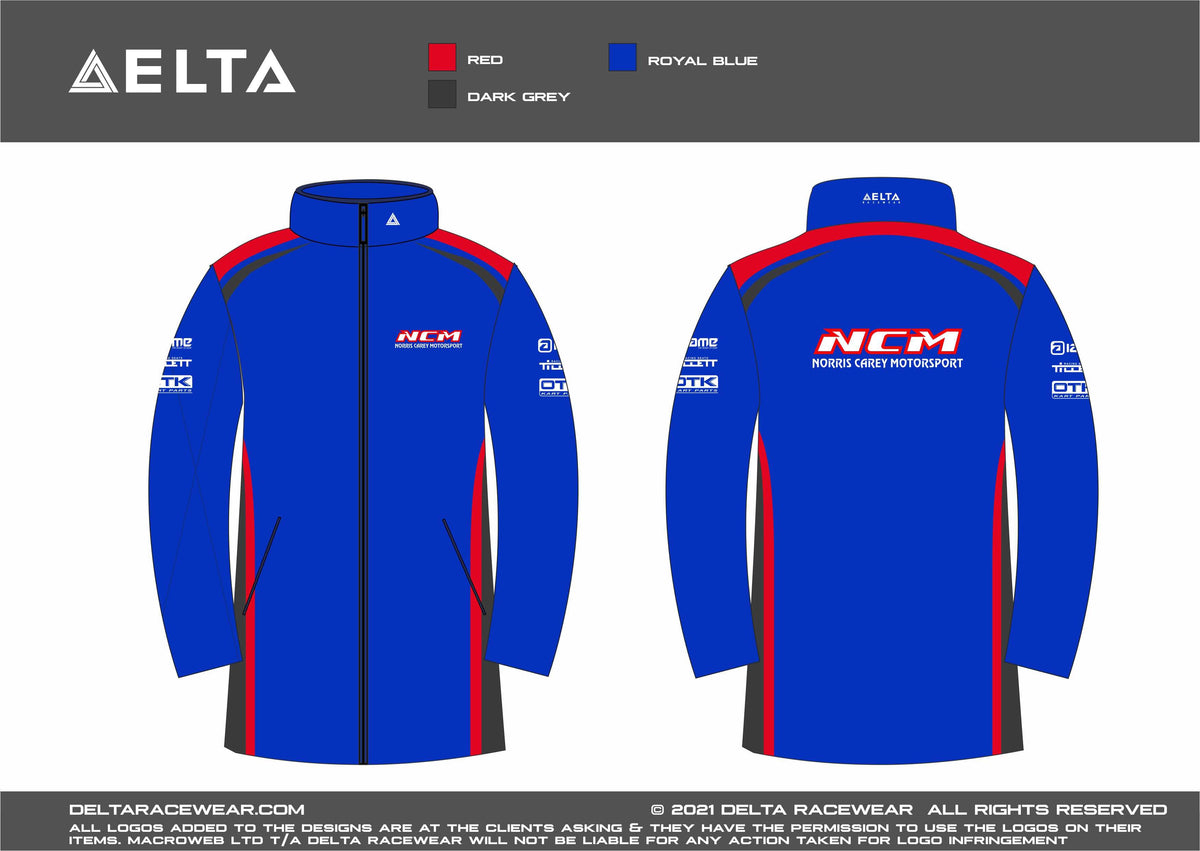 NCM Sublimated Men's Winter coat – Delta Racewear