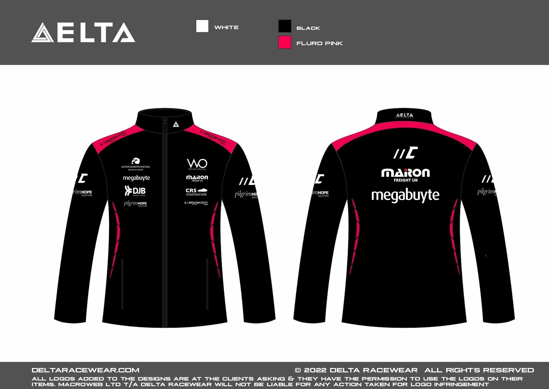 Will Orton 2025 Sublimated Kid's Softshell Jacket