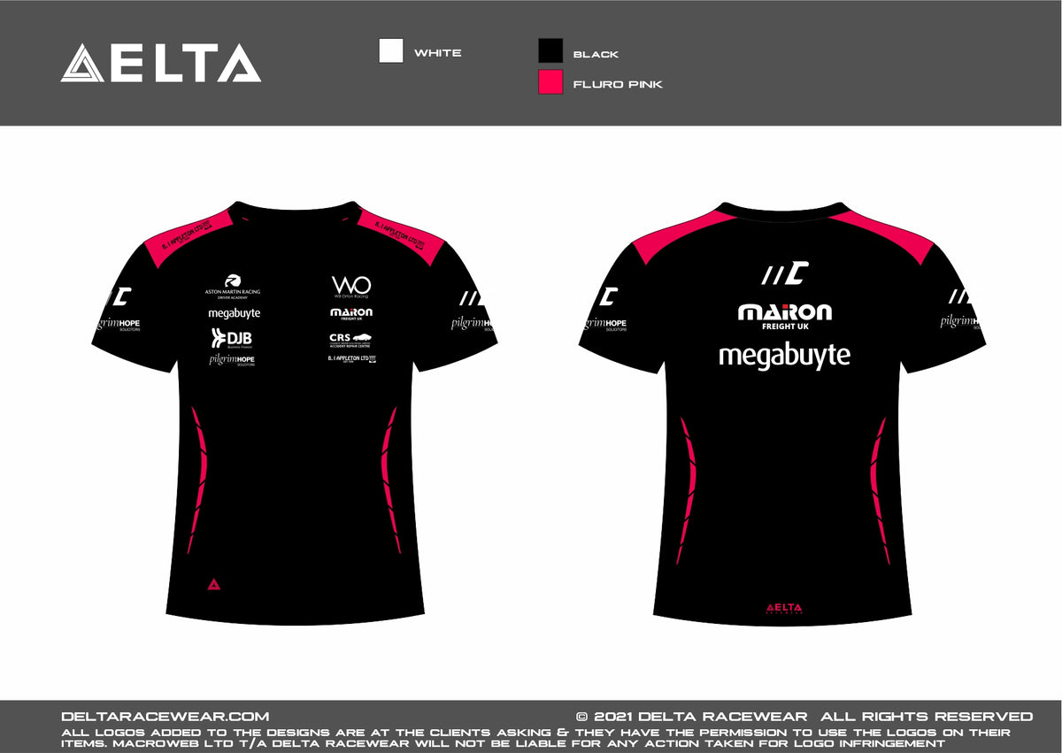 Delta Racewear Will Orton 2025 Sublimated Men's T-Shirt – Delta Racewear