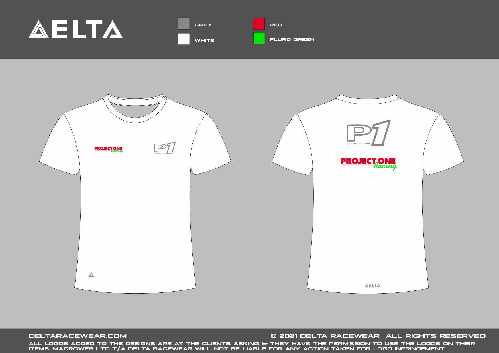 P1 Racing Group Sublimated Kid's T-Shirt