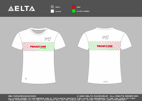 P1 Racing Group Sublimated Kid's T-Shirt