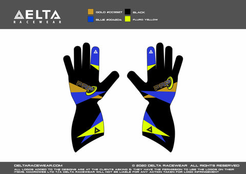 PRP Sublimated Kart Gloves