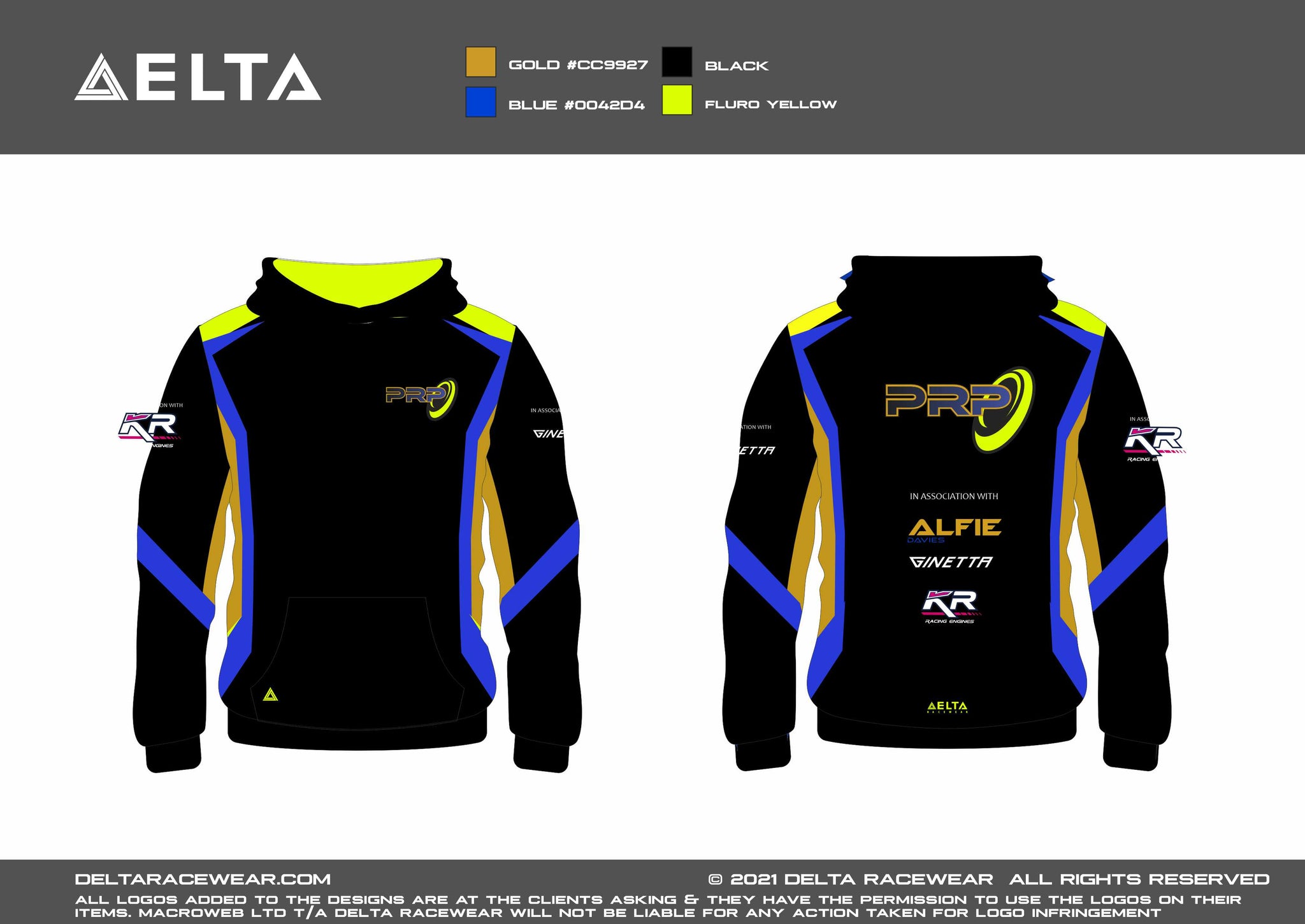 PRP Sublimated Men's Hoodie