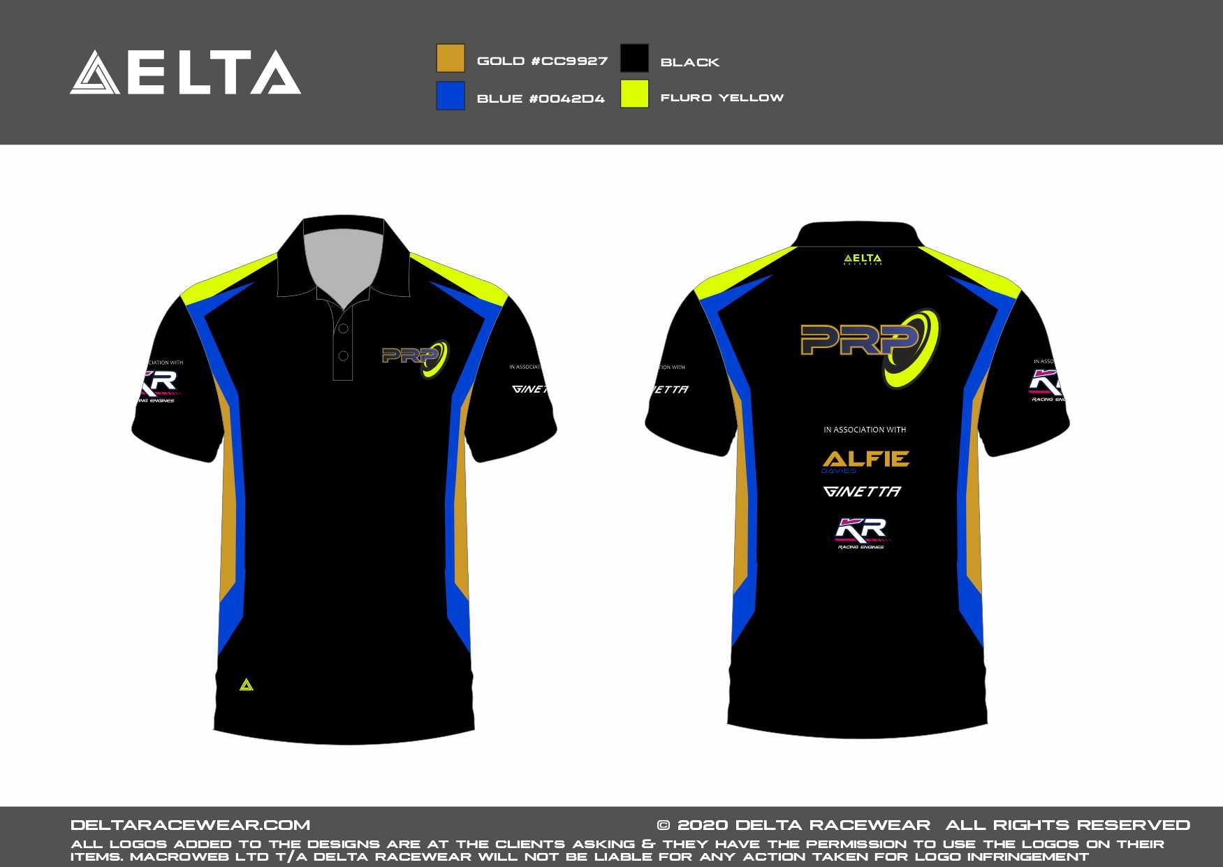 PRP Sublimated Kids Polo Shirt