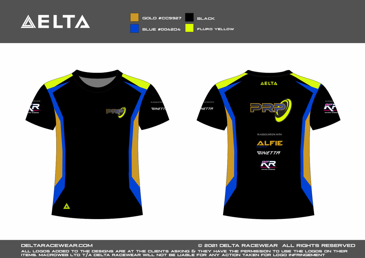 PRP Sublimated Men's T-Shirt – Delta Racewear