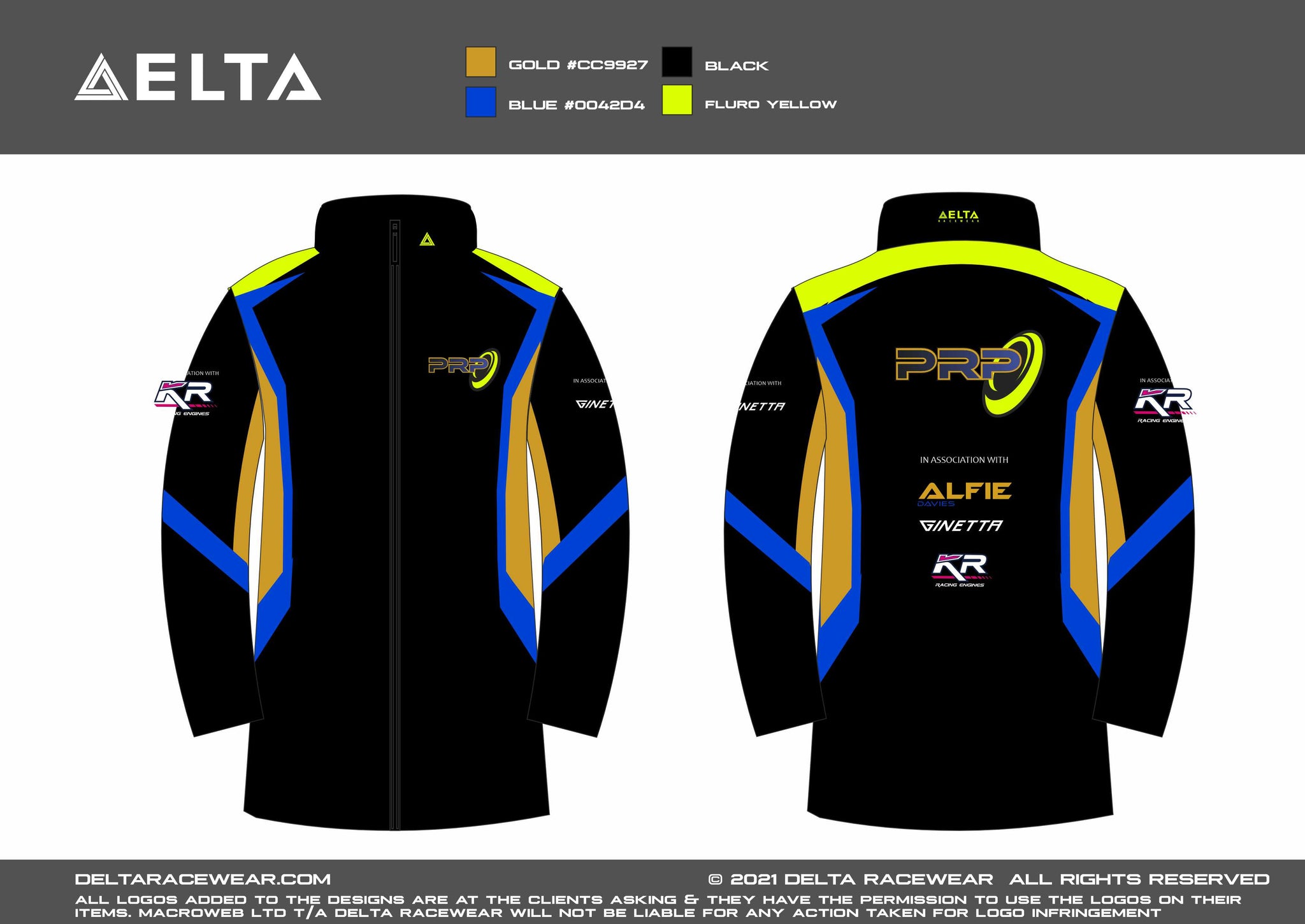 PRP Men's Sublimated Winter coat