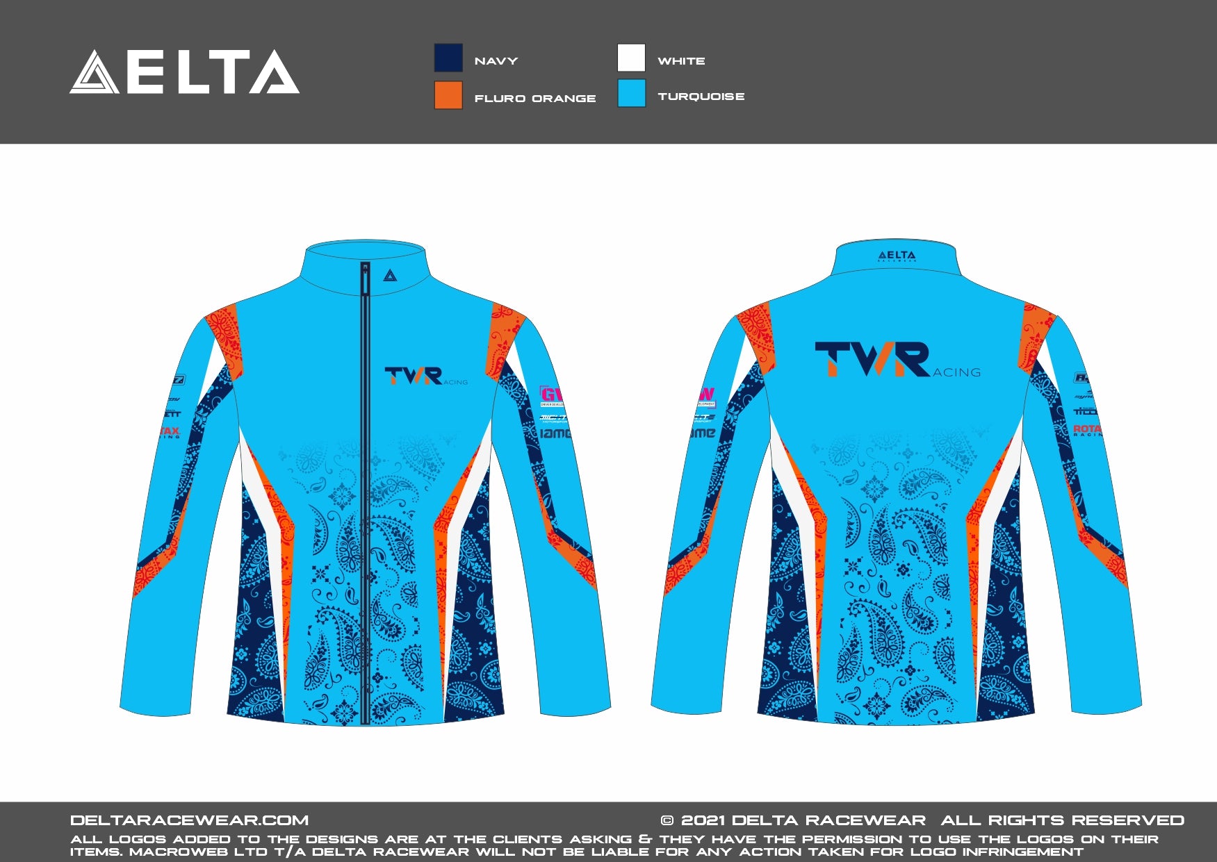 TW Racing Junior Team Men's Sublimated Softshell Jacket