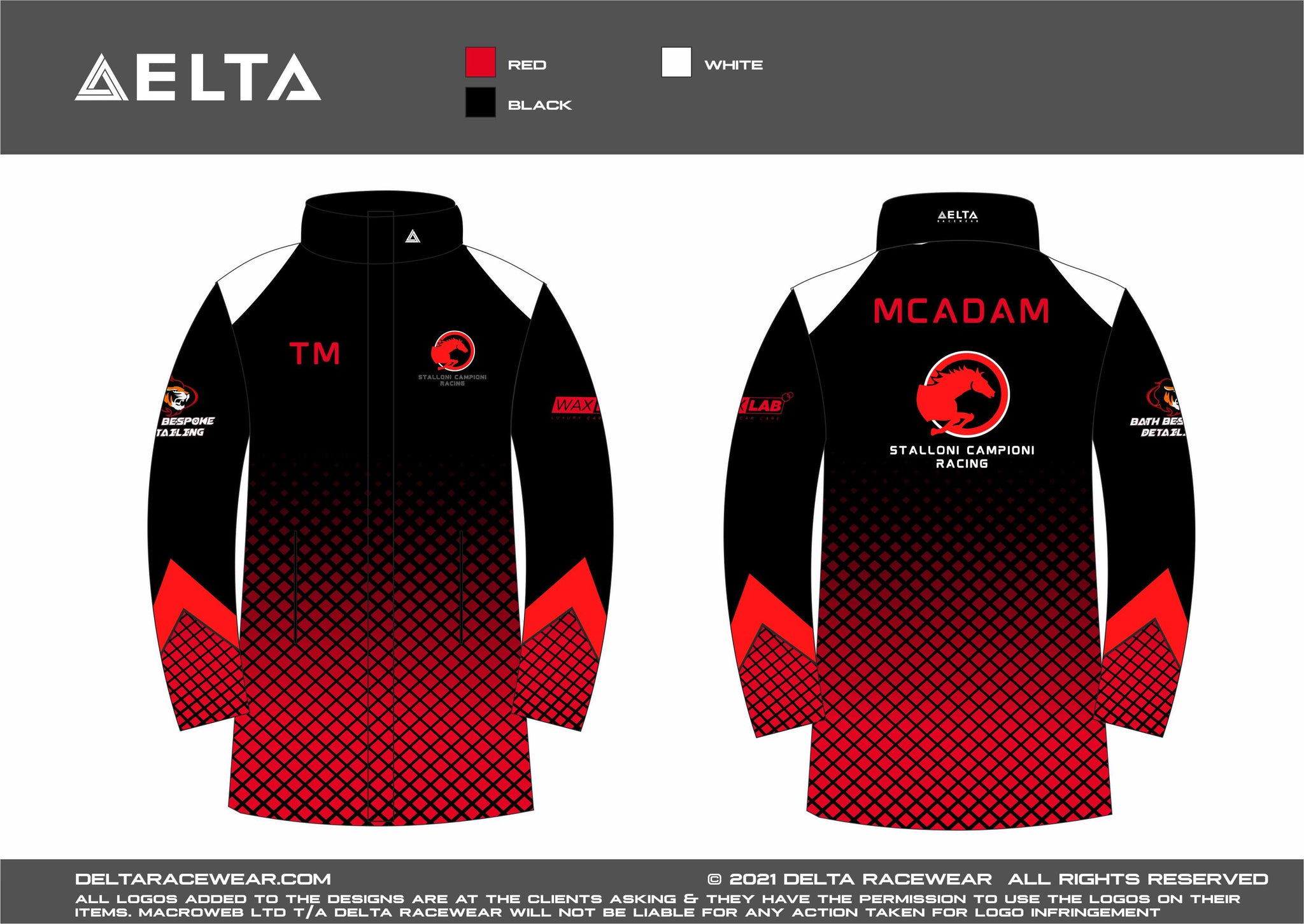 Stalloni Campioni Racing Kid's Sublimated Winter Coat