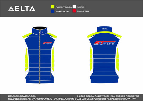 ST Racing Sublimated Kid's Bodywarmer