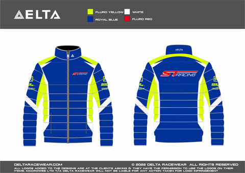 ST Racing Sublimated Kid's Padded Jacket