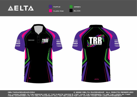 TRR Sublimated Kid's Polo Shirt