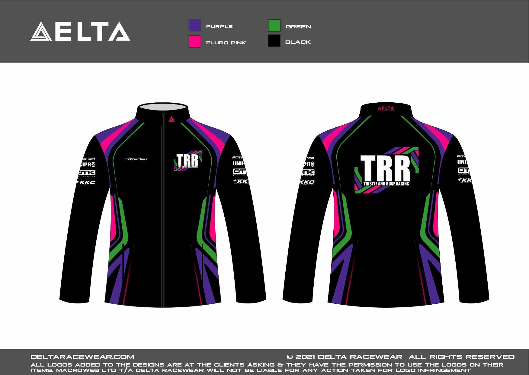 TRR Sublimated Kid's Softshell Jacket