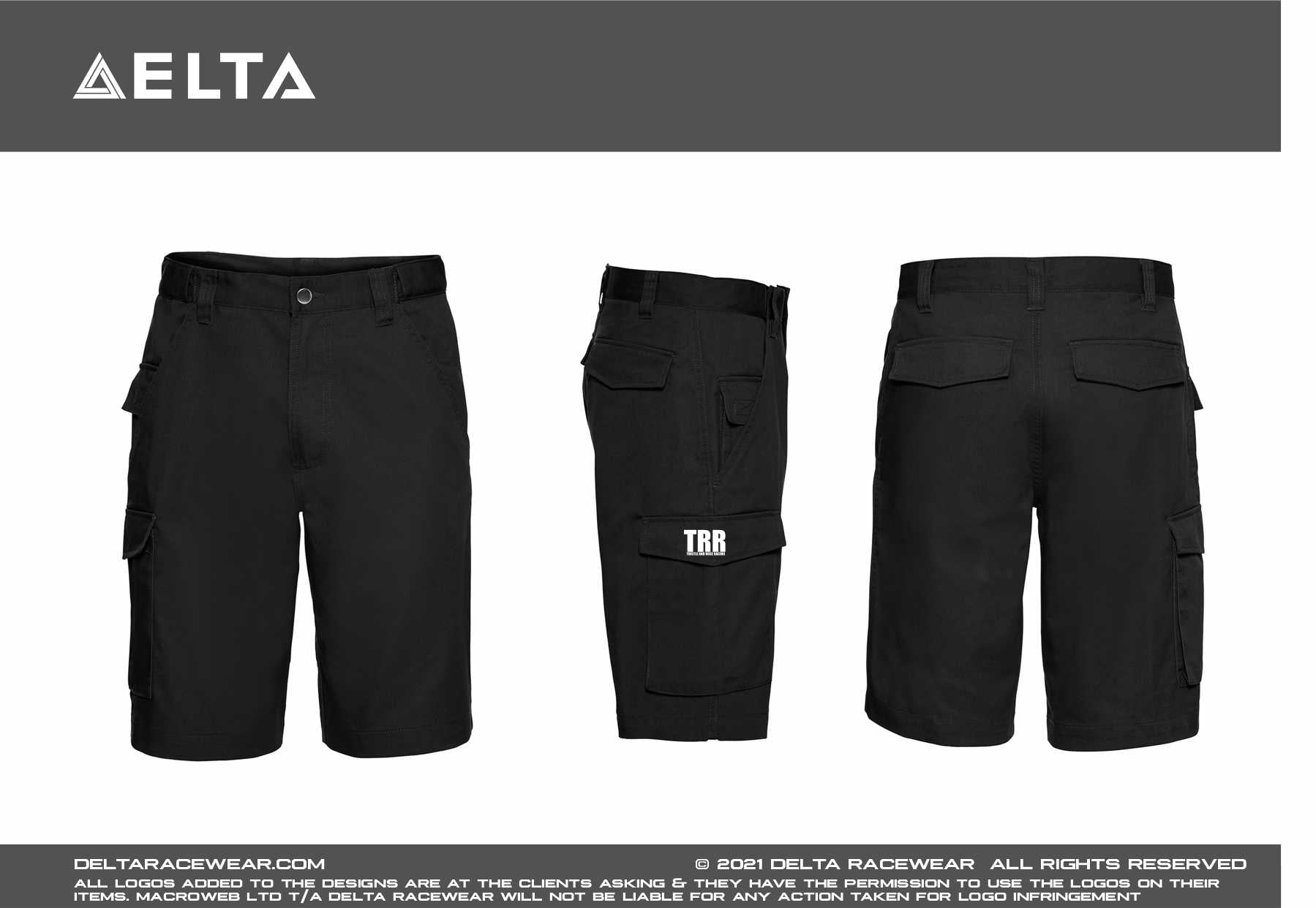 TRR Embroidered Shorts