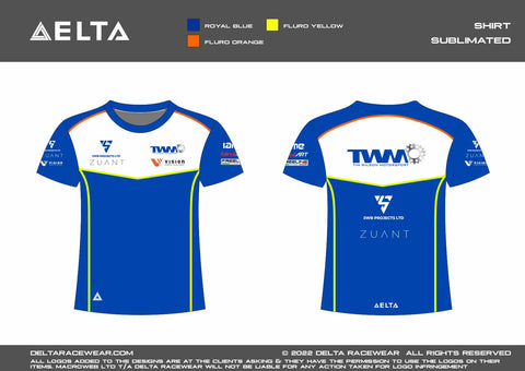 Tim Wilson Motorsport Sublimated Kid's T-Shirts