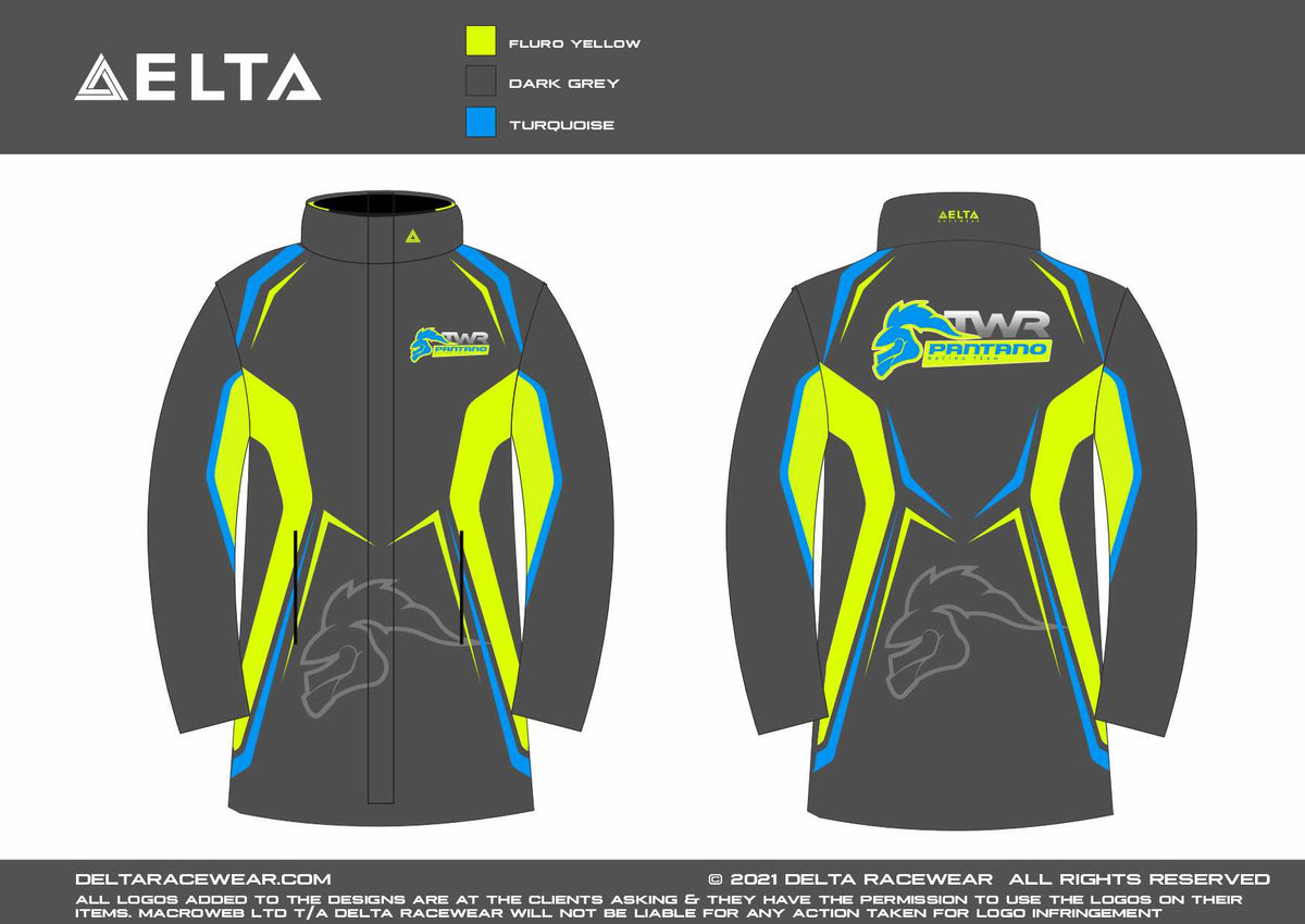 TWR Pantano Sublimated Men's Winter Coat – Delta Racewear