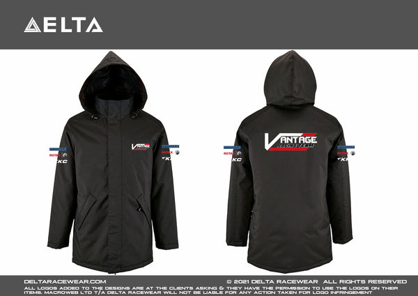 Vantage Racing Team Printed Winter Coat - Delta Racewear