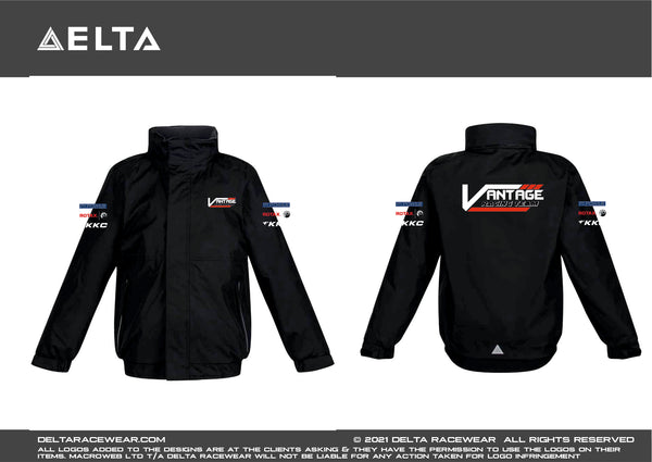 Vantage Racing Team Printed Winter Coat - Delta Racewear