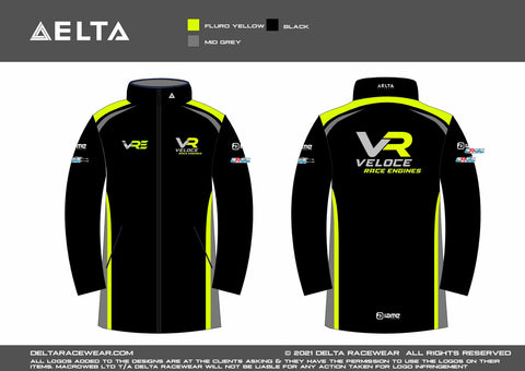 Veloce Race Engines Sublimated Kid's Winter Coat