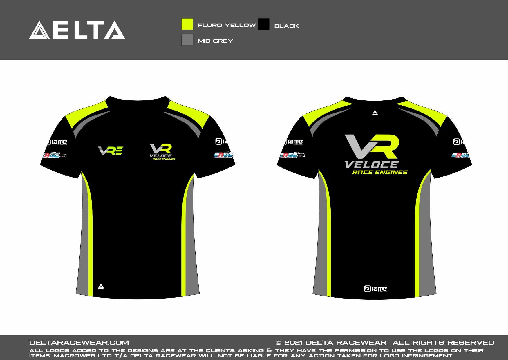 Veloce Racing Sublimated Kid's T-Shirt