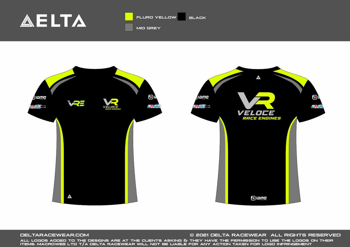 Veloce Racing Sublimated Kid's T-Shirt – Delta Racewear