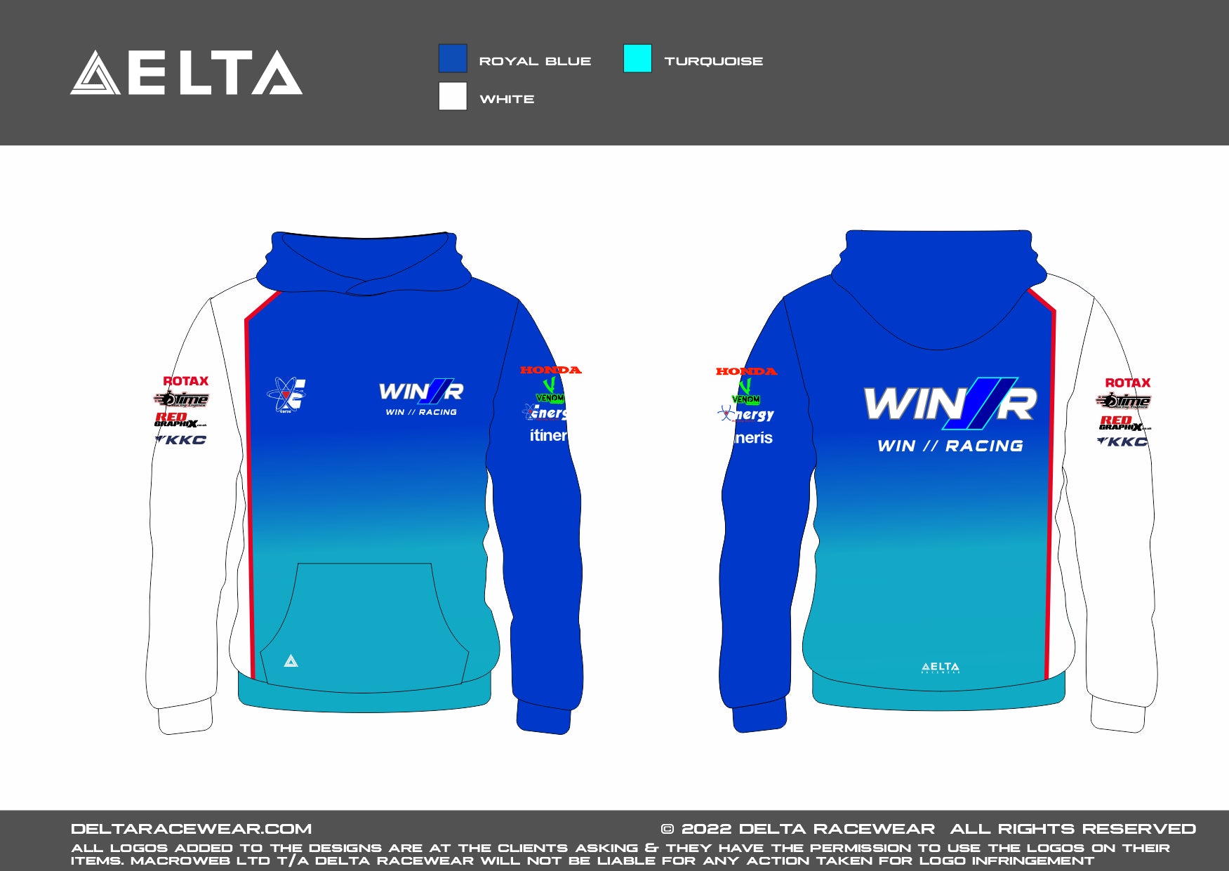 WINR 2025 Sublimated Hoodie