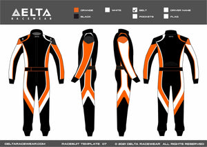 Wetsuit Template Design 07