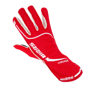 RRS Virage 3 Racing Gloves (Red/White) - FIA Approved