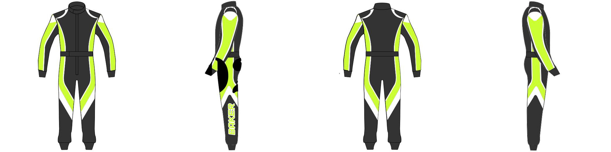 Racesuit Template Design 08