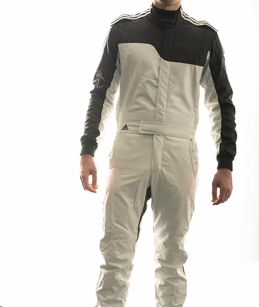 adidas RS Climalite Nomex Race Suit Silver/Black