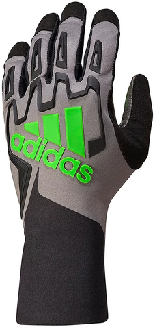 Adidas RSK Kart Gloves Black/Graphite/Fluro Green
