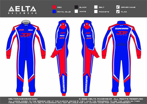 JDR FIA 877-2022 Kart Racesuit