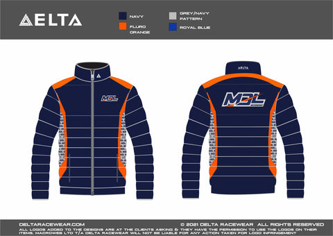 MDL Sublimated Women's Padded Jacket